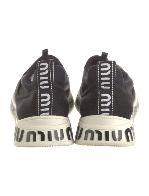 Miu Miu Crystal Embellishments Loafer Sneakers
