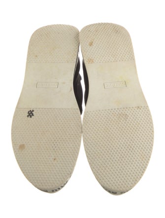 Miu Miu Crystal Embellishments Loafer Sneakers