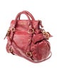Miu Miu Leather Top Handle Bag Small