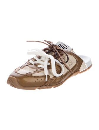 New Balance x Miu Miu 530 SL Mule Leather Mules