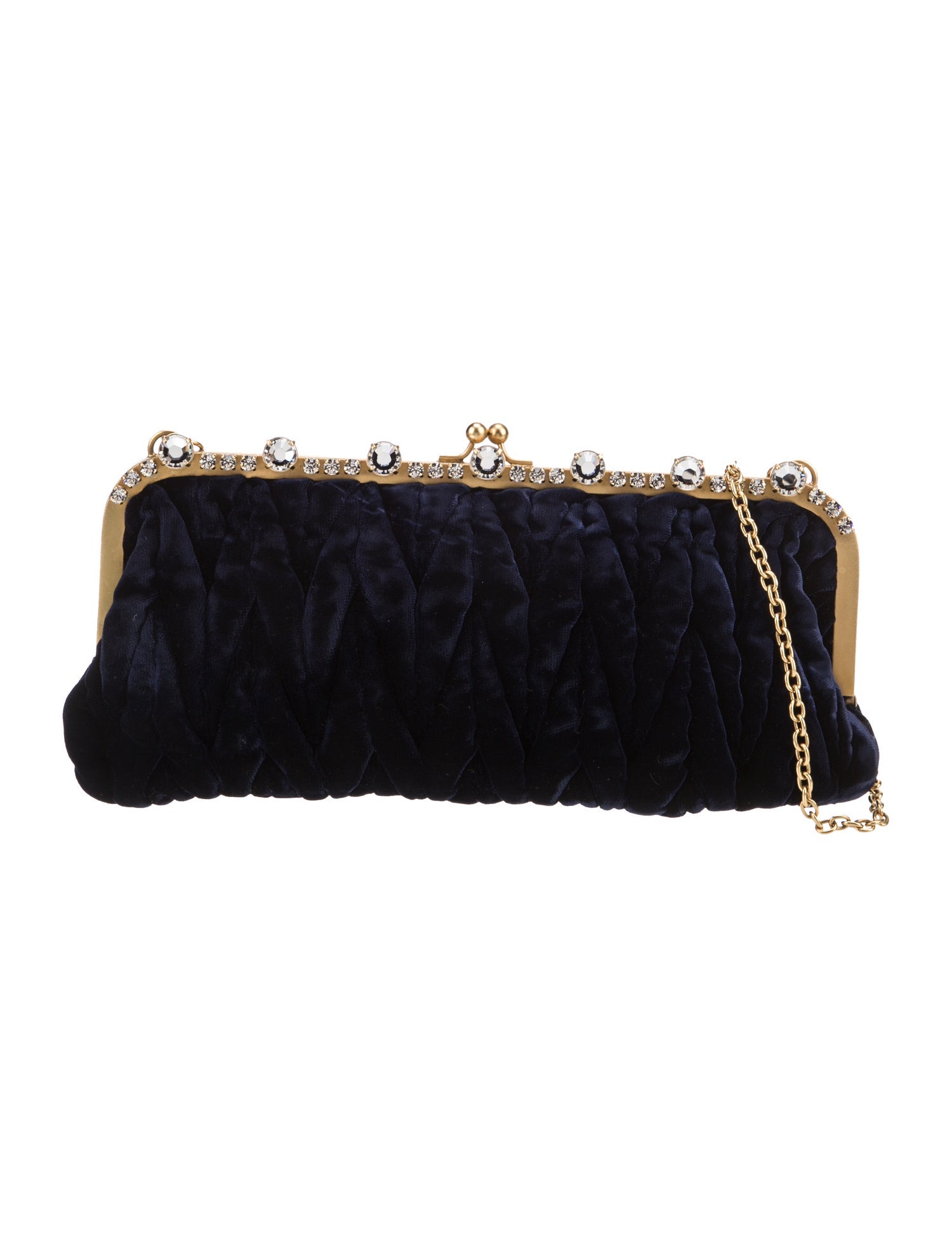 Miu Miu Velvet Shoulder Bag