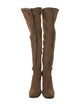 Miu Miu Suede Slouch Boots