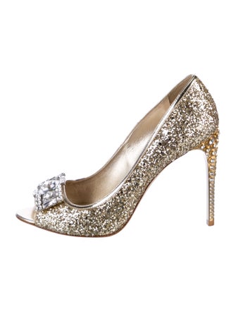 Miu Miu Glitter Pumps