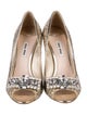 Miu Miu Glitter Pumps