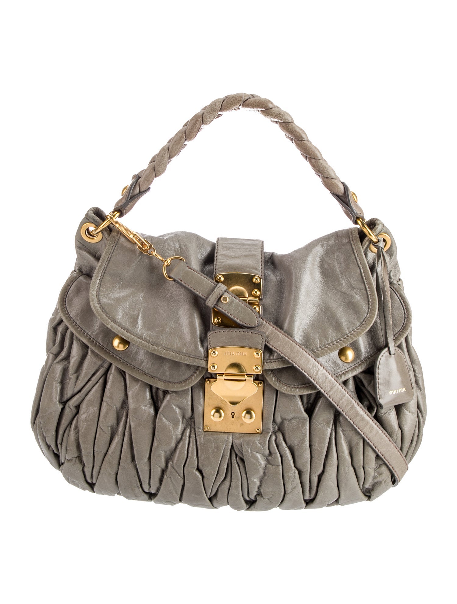 Miu Miu Leather Hobo