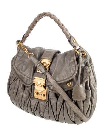 Miu Miu Leather Hobo
