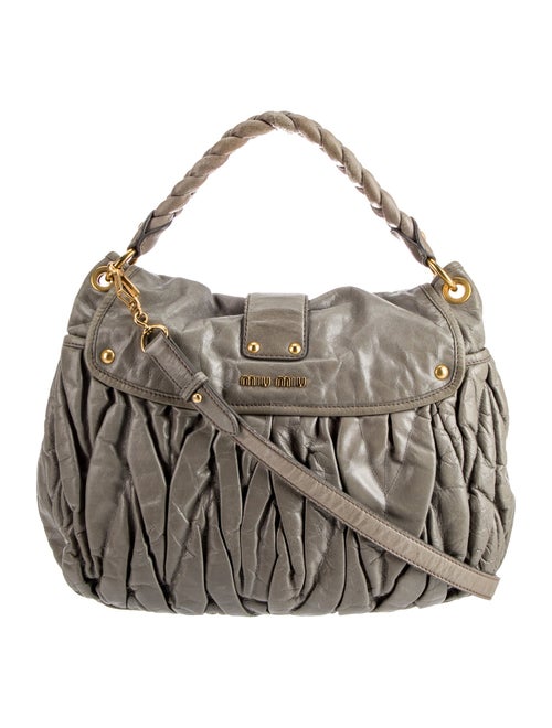 Miu Miu Leather Hobo