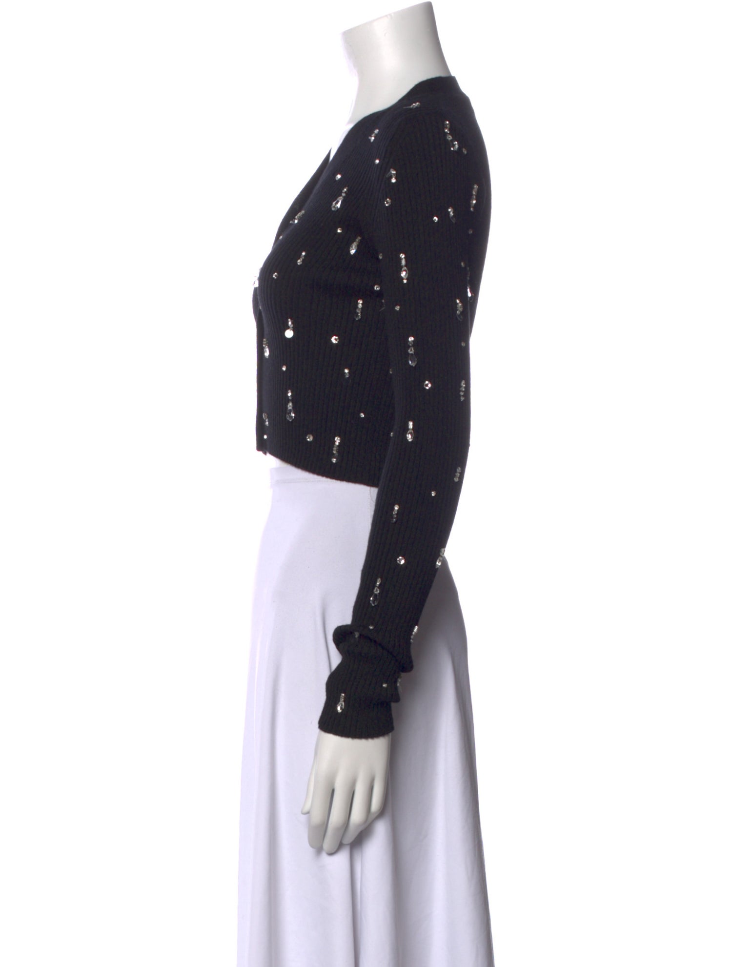 Miu Miu 2022 Virgin Wool Crop Top