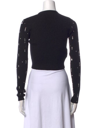 Miu Miu 2022 Virgin Wool Crop Top