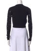 Miu Miu 2022 Virgin Wool Crop Top