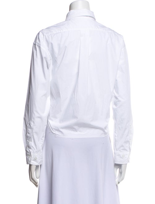 Miu Miu 2022 Long Sleeve Button-Up Top