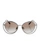 Miu Miu Cat-Eye Gradient Sunglasses