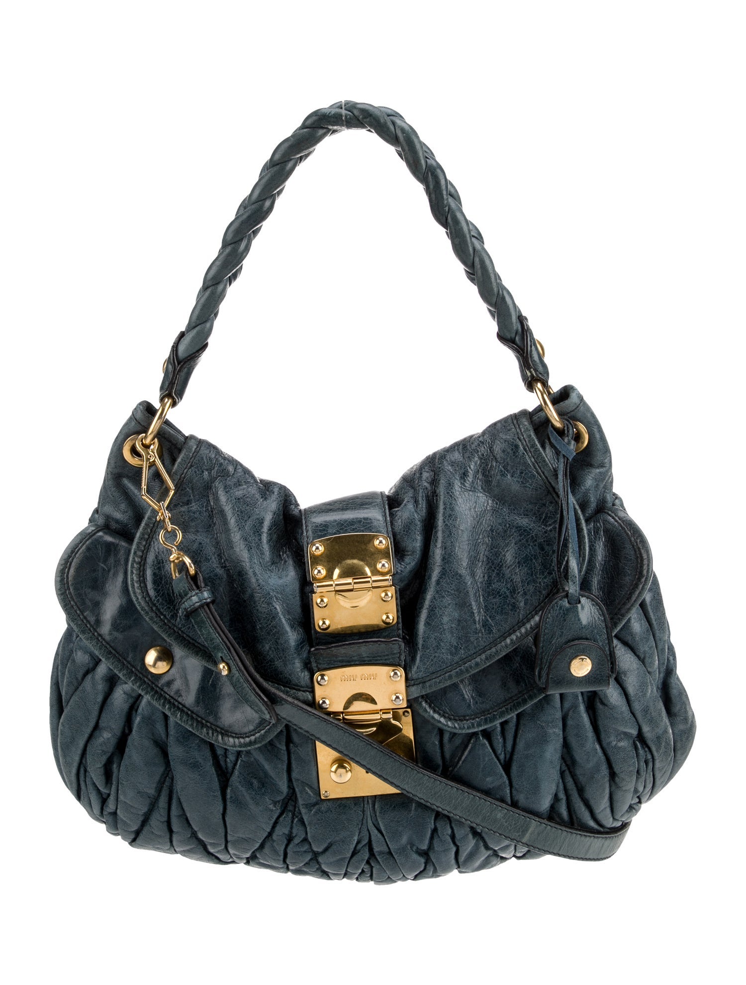 Miu Miu Leather Shoulder Bag