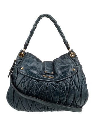 Miu Miu Leather Shoulder Bag
