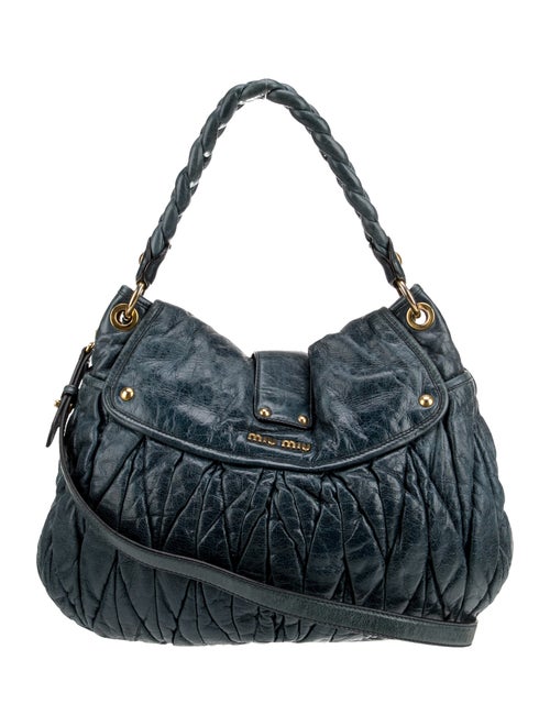Miu Miu Leather Shoulder Bag
