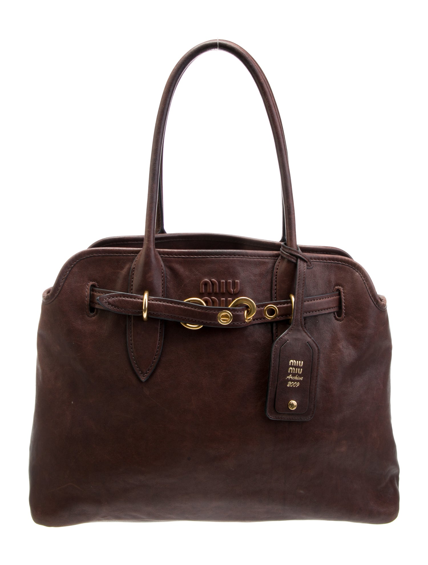 Miu Miu Lambskin 'Archive 2009' Aventure Medium