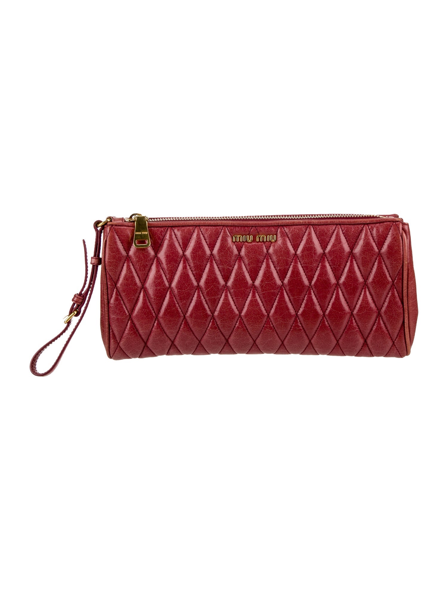 Miu Miu Leather Clutch