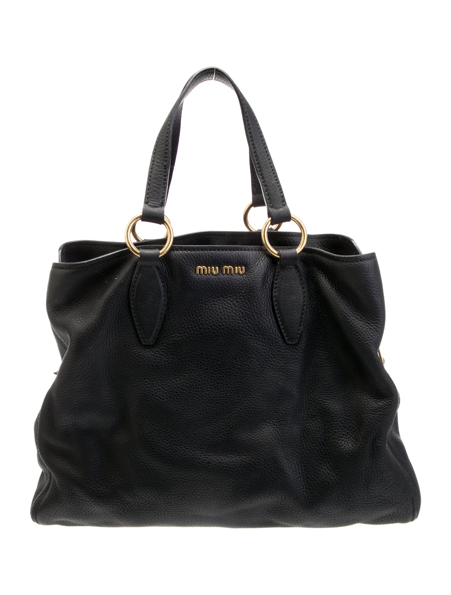 Miu Miu Leather Tote