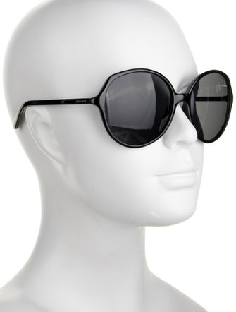 Miu Miu Round Tinted Sunglasses