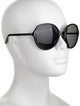 Miu Miu Round Tinted Sunglasses