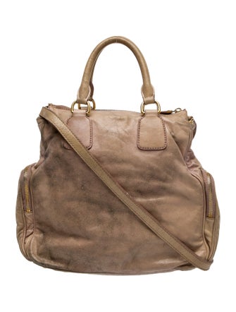 Miu Miu Leather Shoulder Bag