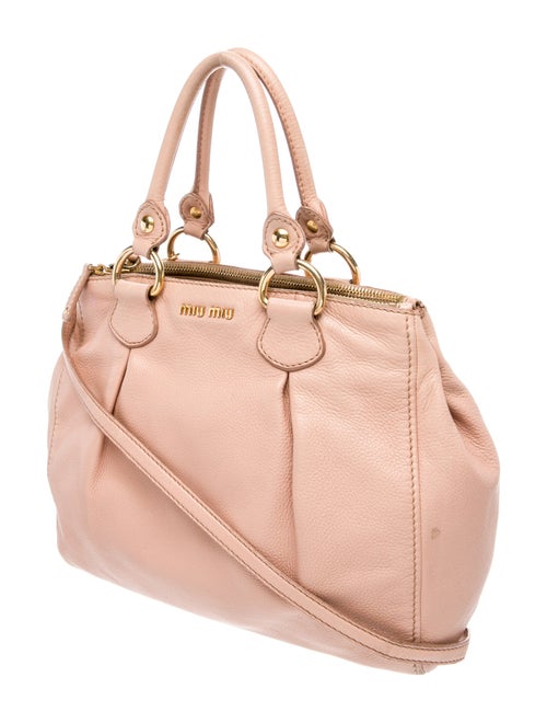 Miu Miu Leather Shoulder Bag