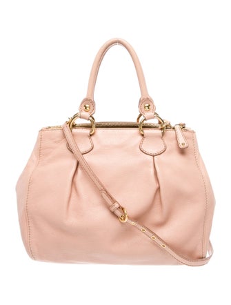 Miu Miu Leather Shoulder Bag