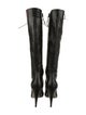 Miu Miu Leather Lace-Up Boots