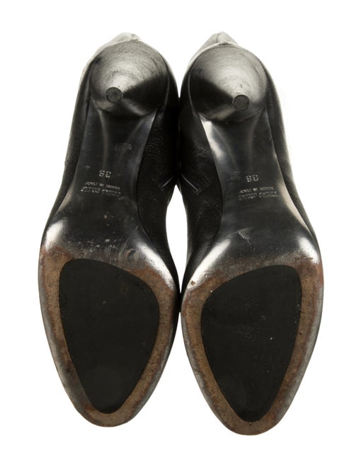Miu Miu Leather Lace-Up Boots