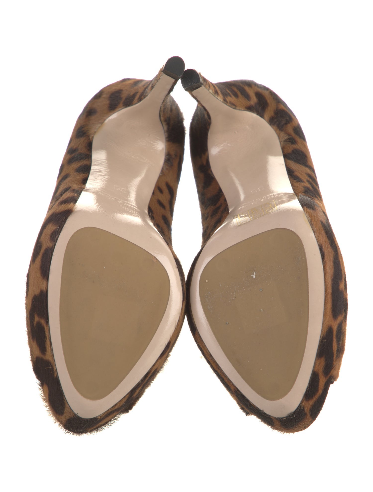 Miu Miu Ponyhair Animal Print Pumps