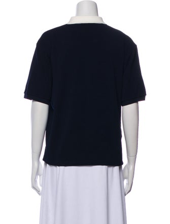 Miu Miu 2025 V-Neck Polo