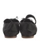 Miu Miu Satin Bow Accents Mary Jane Flats