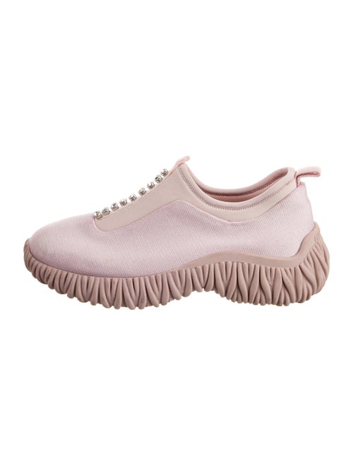 Miu Miu Crystal Embellishments Sneakers