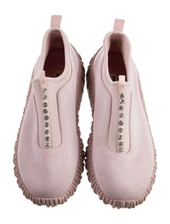 Miu Miu Crystal Embellishments Sneakers