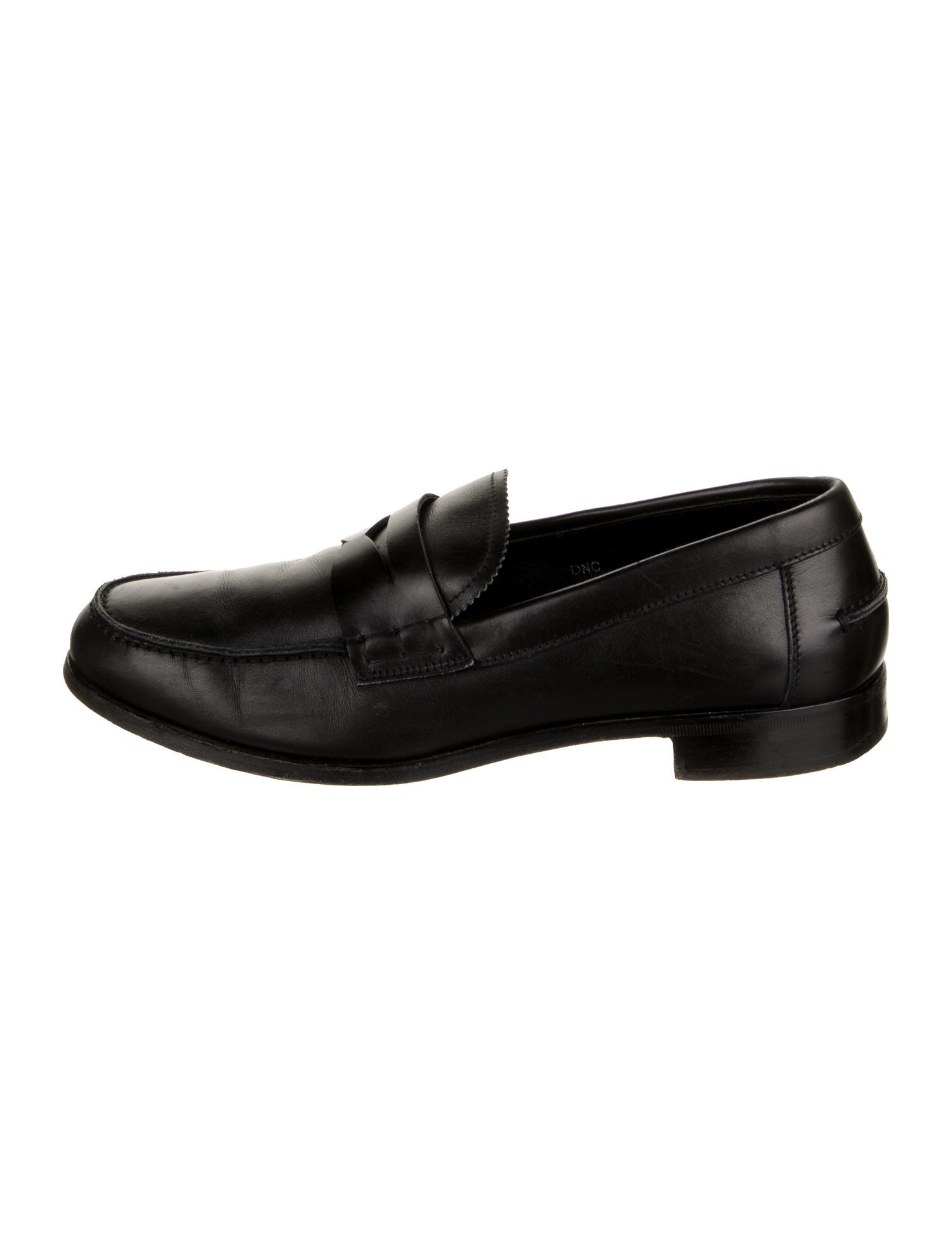 Miu Miu Leather Dress Loafers