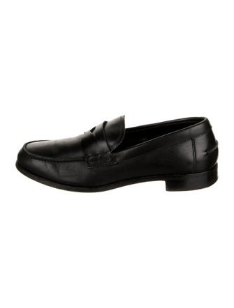 Miu Miu Leather Dress Loafers