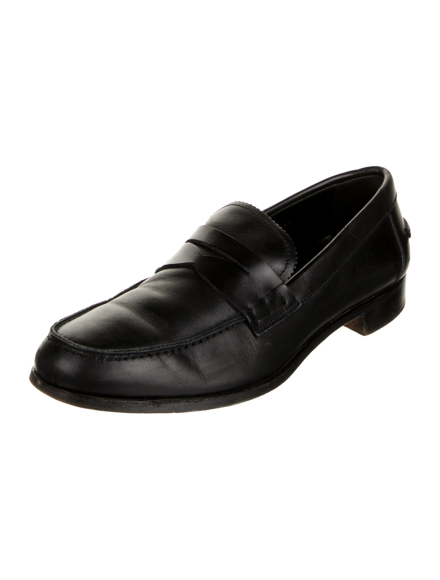 Miu Miu Leather Dress Loafers