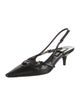Miu Miu Patent Leather Slingback Pumps