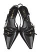 Miu Miu Patent Leather Slingback Pumps