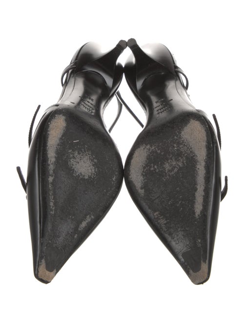 Miu Miu Patent Leather Slingback Pumps