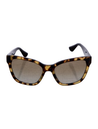 Miu Miu Wayfarer Mirrored Sunglasses