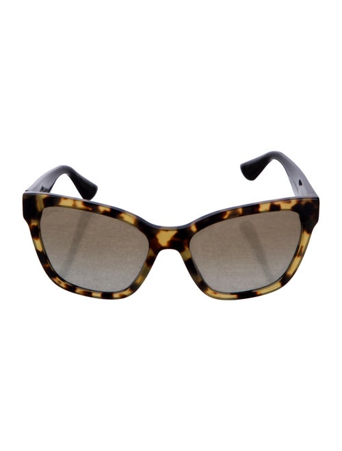 Miu Miu Wayfarer Mirrored Sunglasses