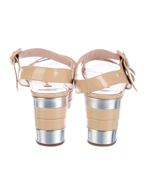 Miu Miu Patent Leather Espadrilles