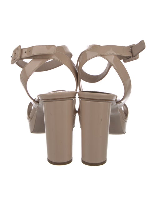 Miu Miu Patent Leather Sandals