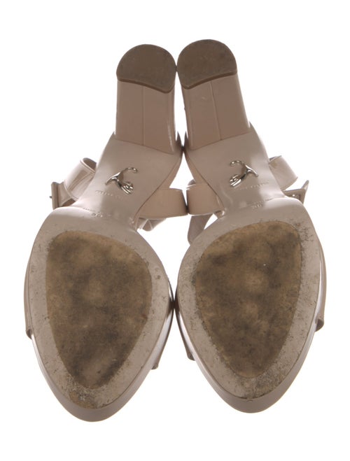 Miu Miu Patent Leather Sandals