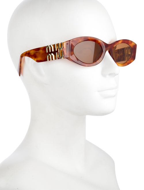 Miu Miu Square Tinted Sunglasses