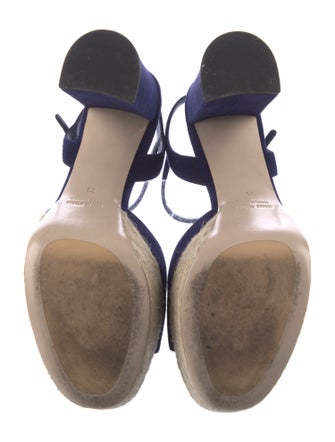 Miu Miu Suede Espadrilles