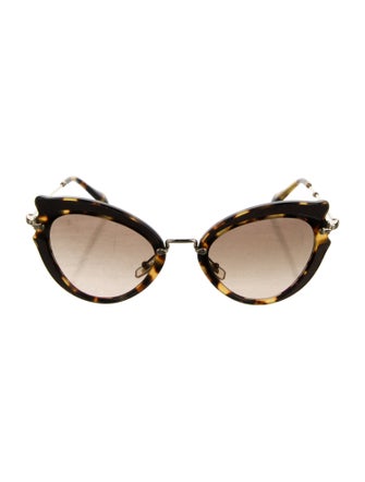 Miu Miu Cat-Eye Gradient Sunglasses