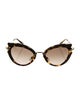 Miu Miu Cat-Eye Gradient Sunglasses