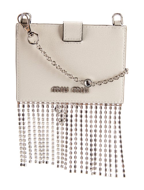Miu Miu Leather Shoulder Bag